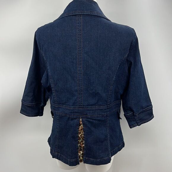 C.Q. Denim dark wash jacket - Picture 5 of 8